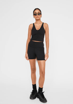 
                  
                    Load image into Gallery viewer, Active Leggings - Sprint Short - Black
                  
                