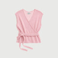 Wrap Vest - Powder Pink