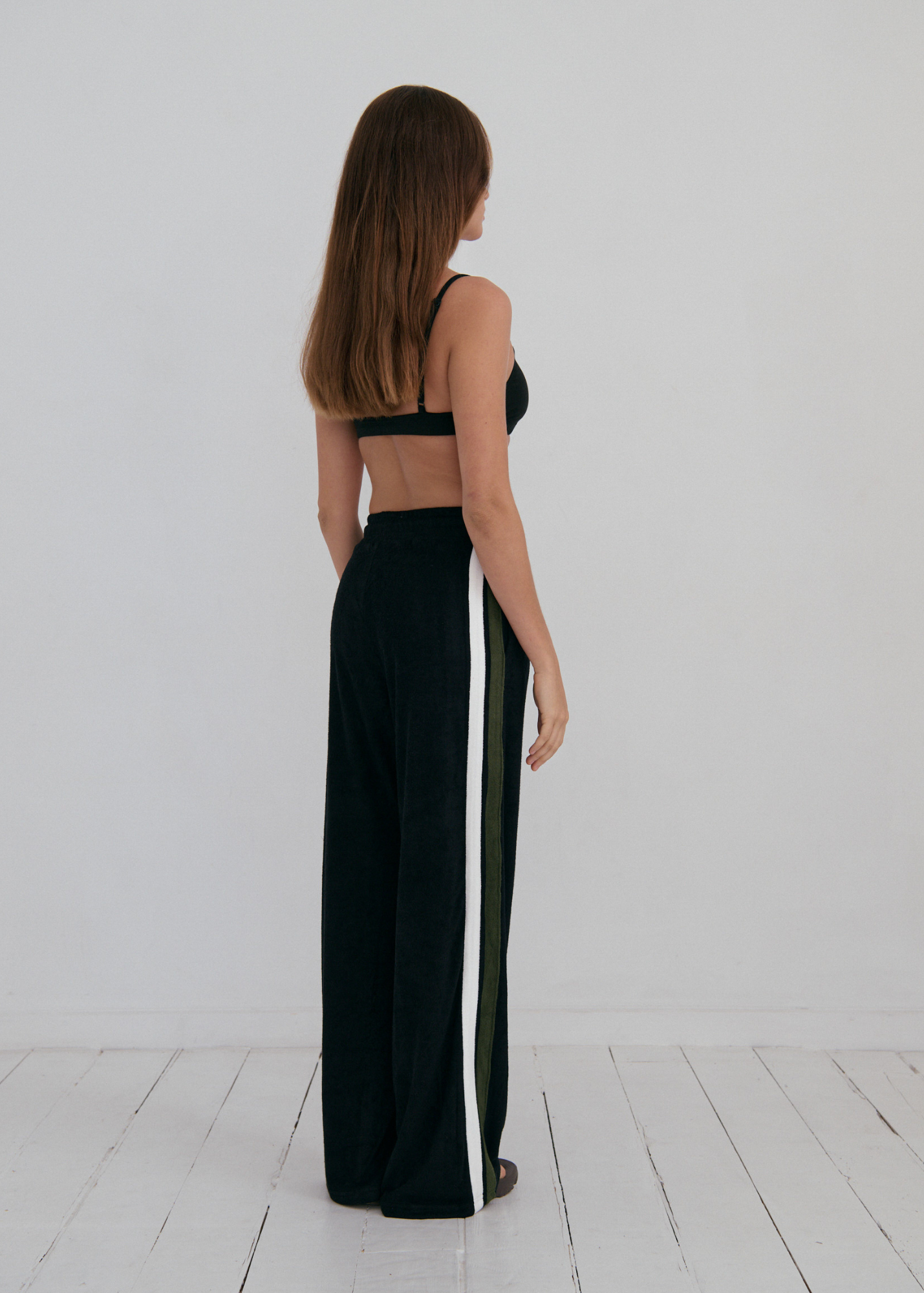 Odyssey Terry Towelling Pant - Black