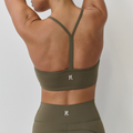 Racer Crop - Khaki