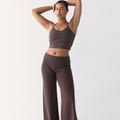 Full Length Yin Flare - Dark Brown