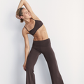 Full Length Yin Flare - Dark Brown