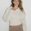 Collared Knit - Bone