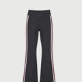 Vibration Flare - Grey with Pink Stripes