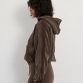Zip Up Hoodie - Soil Acid Wash