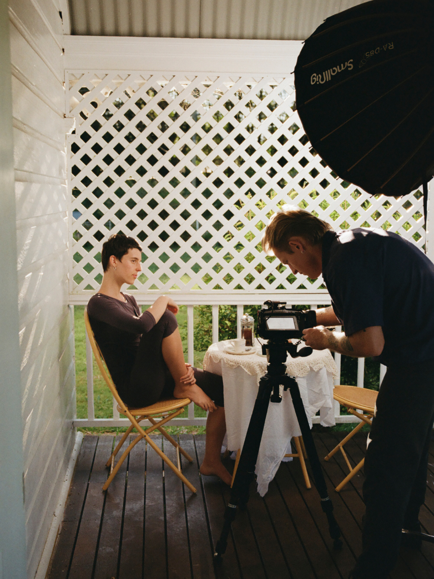 The making of our visual storytelling piece "A Soft Return to Self"