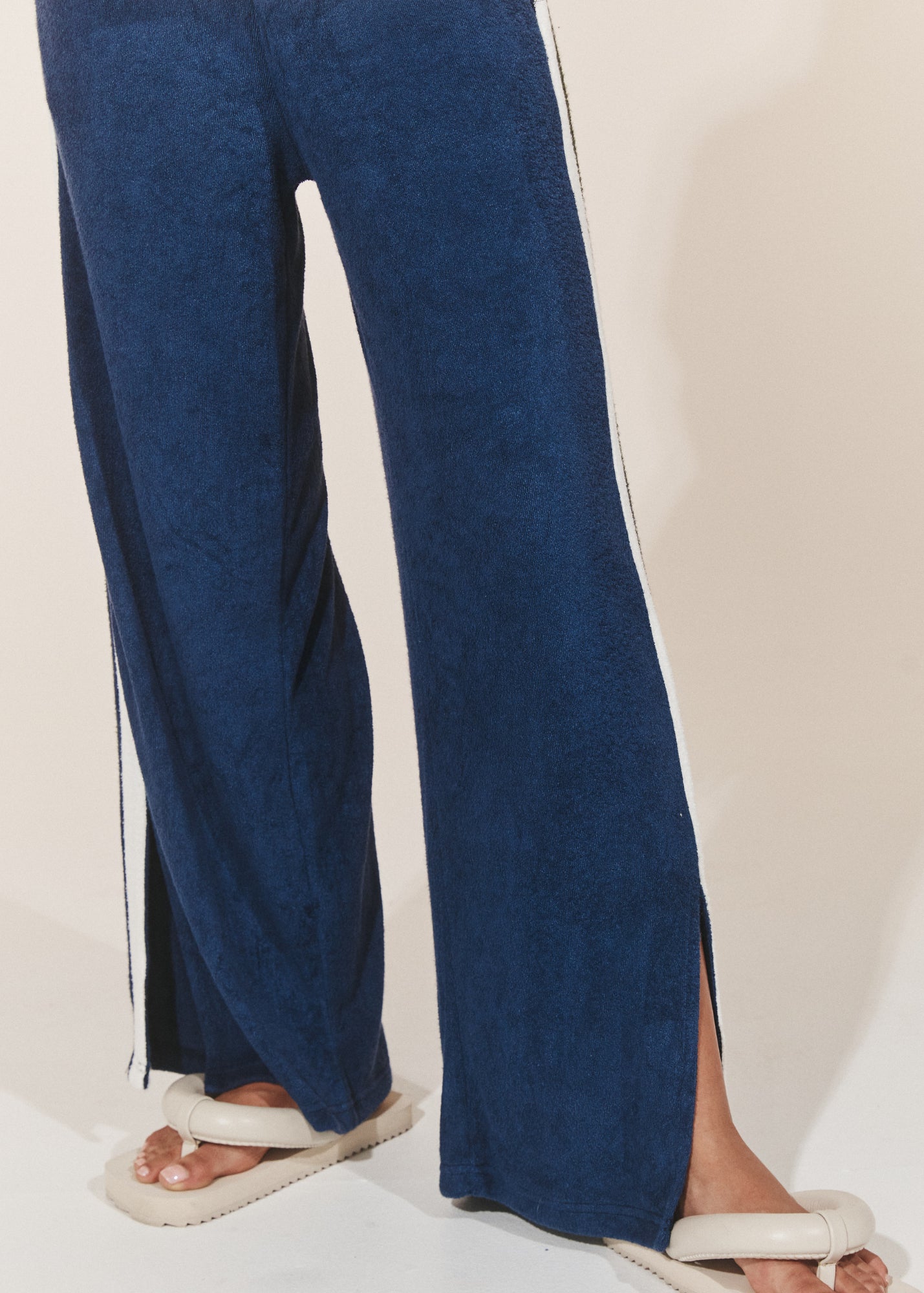 Lounge Pants - Odyssey Terry Towelling Pant - Marine Blue