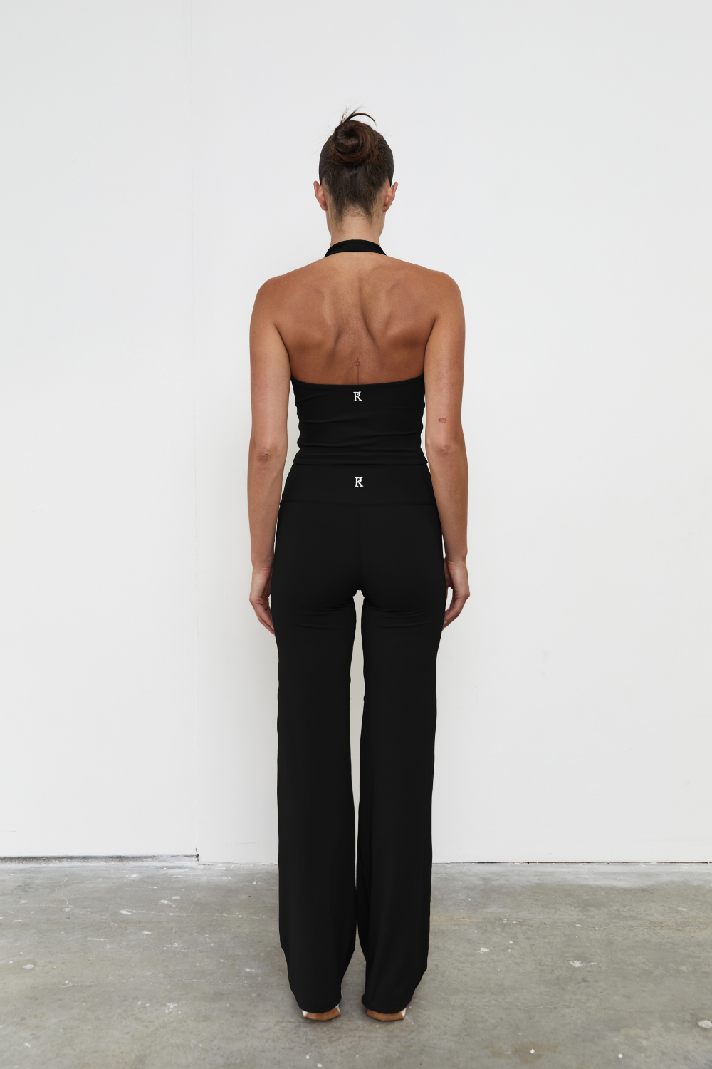 Wrap Straight Leg - Black