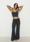 Yoga Pants - Full Length Yin Flare - Slate