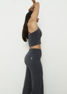 Yoga Tops - Flow Crop - Slate