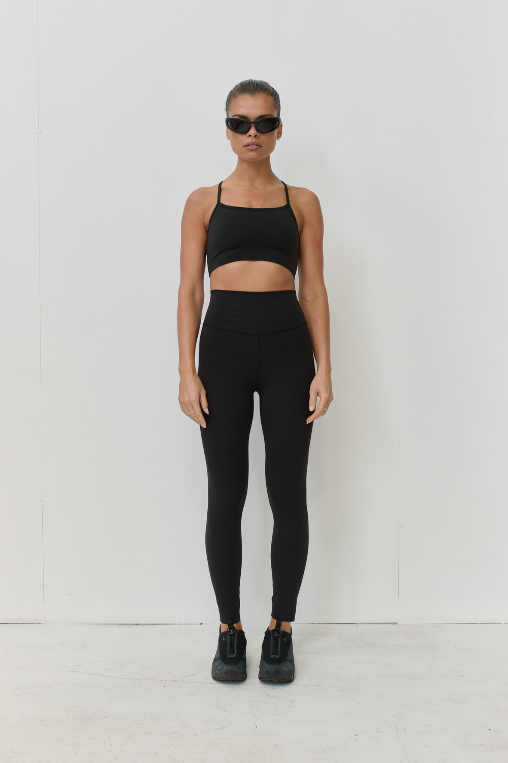 Racer Crop - Black