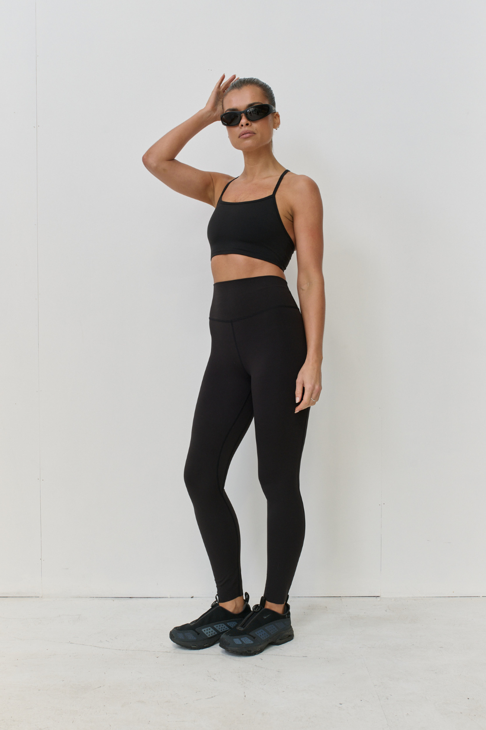 Racer Crop - Black