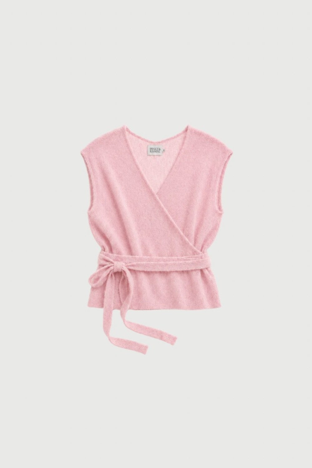 Wrap Vest - Powder Pink
