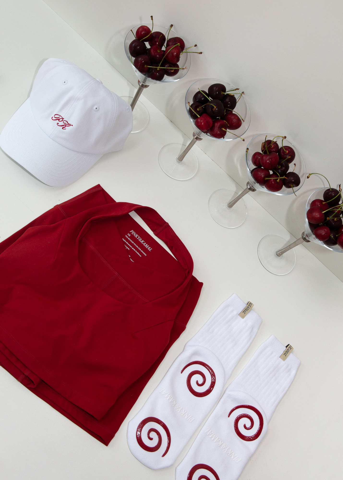Coconut & Bliss x PK Bundle (Cap, Socks, Halter Crop, Wrap Short)