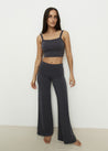 Yoga Tops - Joy Crop - Slate