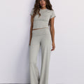 Full Length Yin Flare - Grey Marle