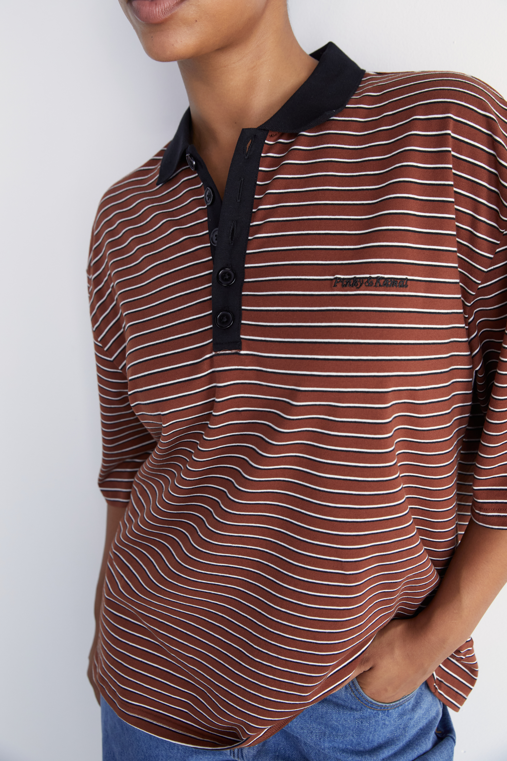 Polo T-Shirt - Brown