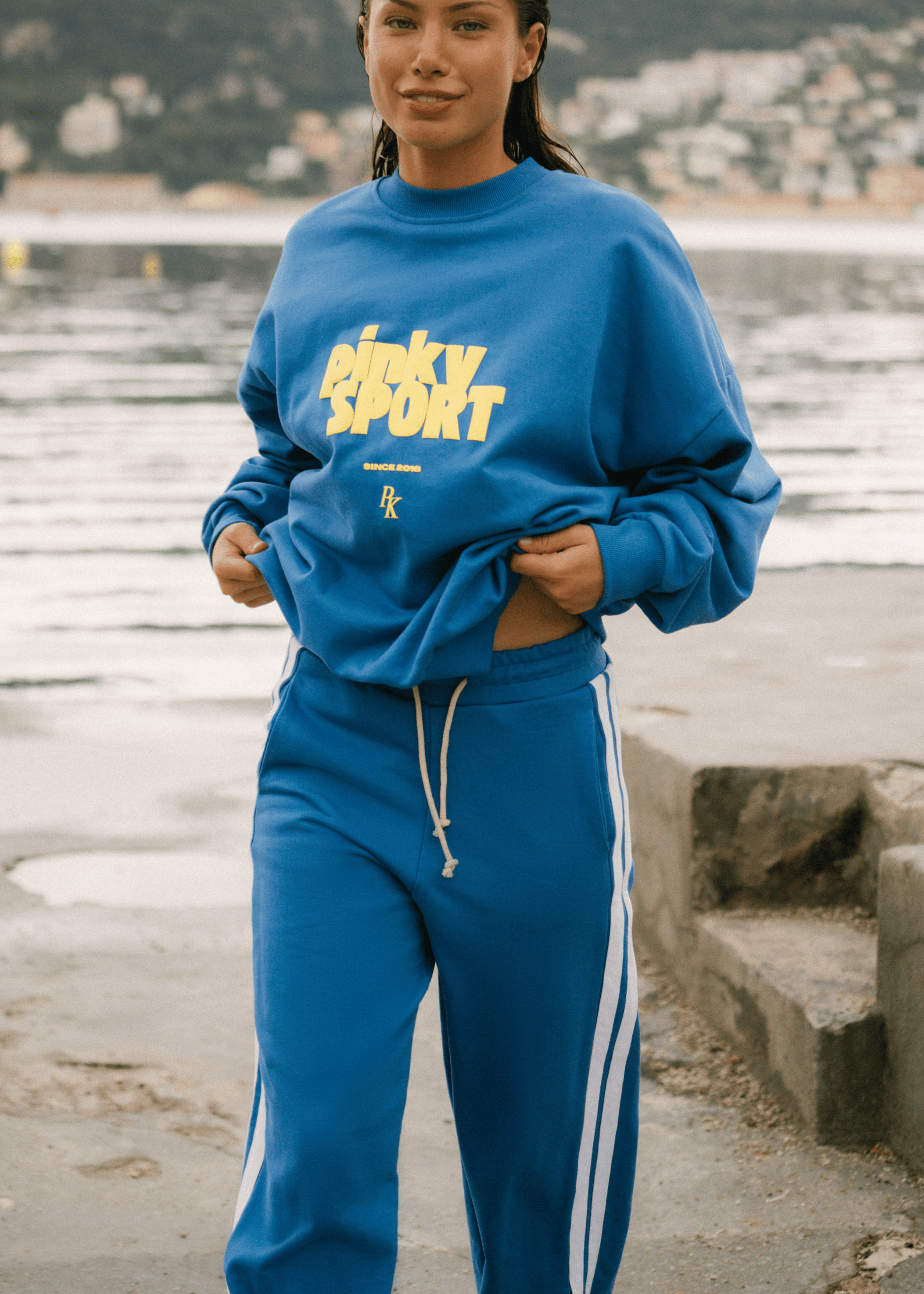 Pinky SPORT Sweatshirt - Sapphire Blue