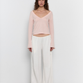 Side Tie Pant - Raw