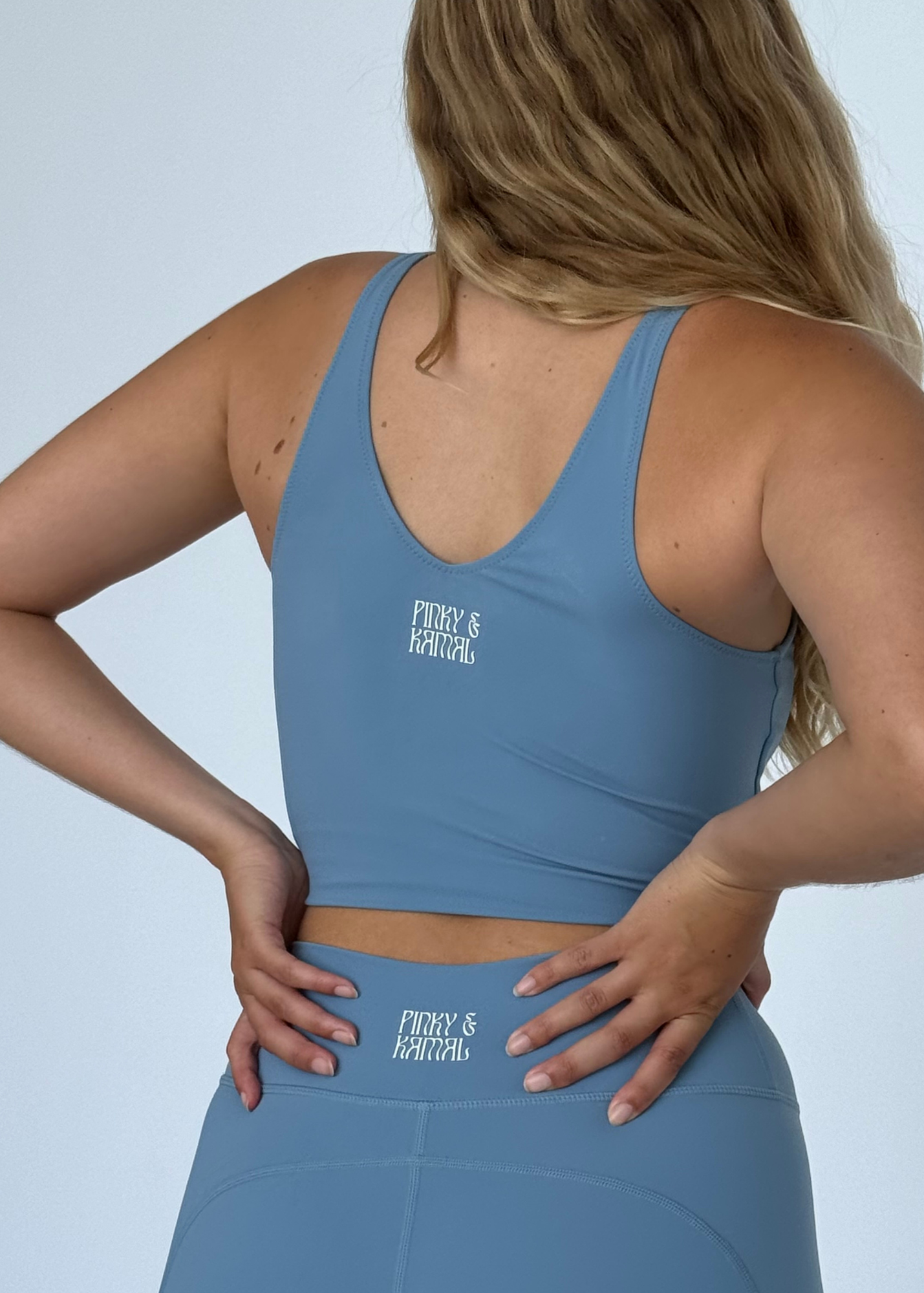 Inspire Movement Singlet - Lapis Blue