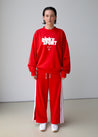 SweatPants - PK X ICONIC - Wide Leg Trackpant - Red