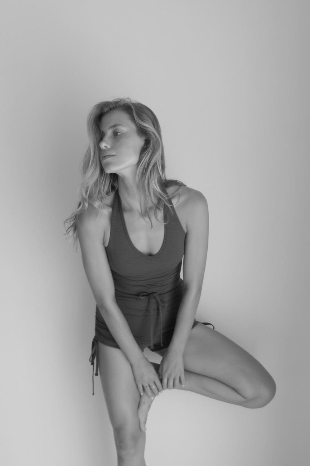 Halter Bodice Top - Dark Brown