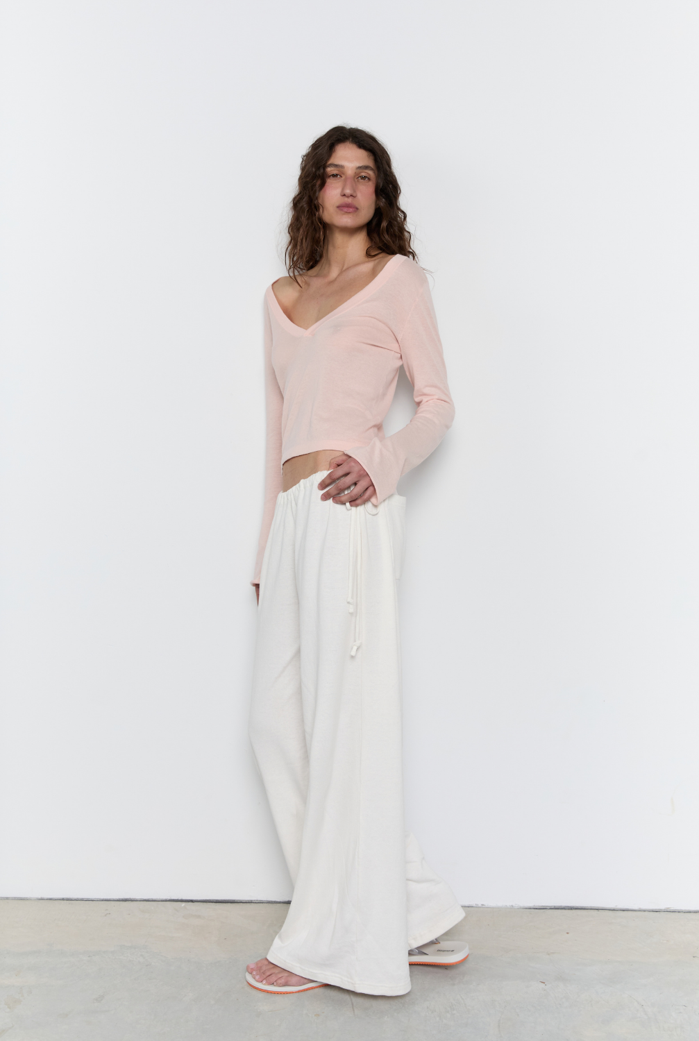 Side Tie Pant - Raw