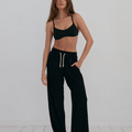 Odyssey Terry Towelling Pant - Black