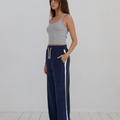 Odyssey Terry Towelling Pant - Marine Blue