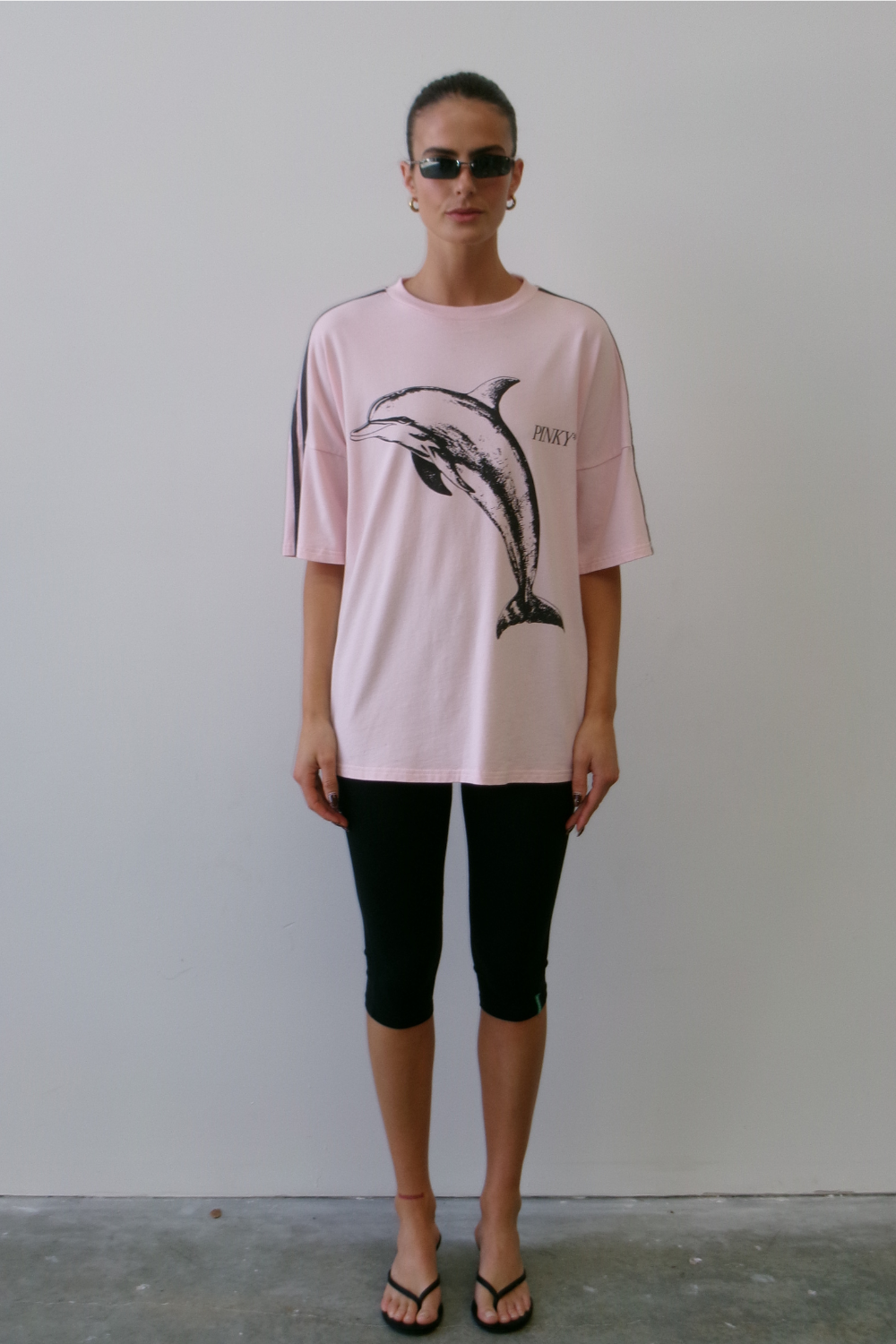 Pink River Dolphin Tee