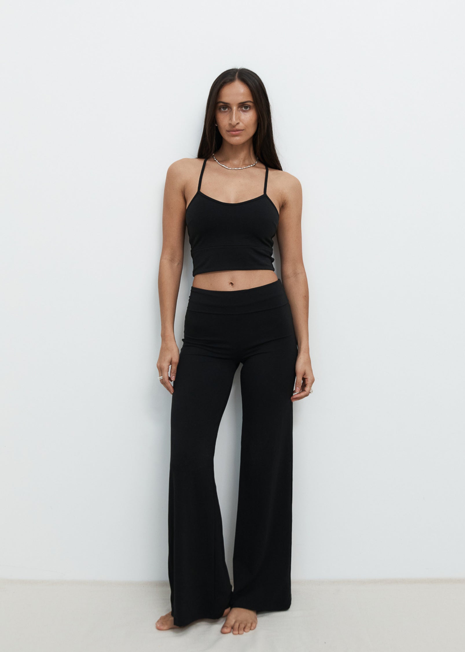 Yoga Pants - Full Length Yin Flare - Black