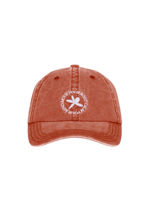 
                  
                    Load image into Gallery viewer, Hat - Move Your Body Dad Cap - Stone Wash Red
                  
                