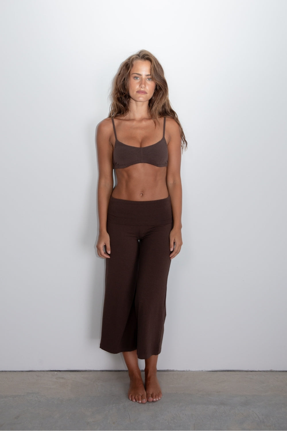 Yin Flare 7'8 Length - Dark Brown
