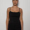 Bodice Tank - Black