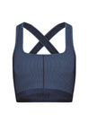 Move Criss Cross Crop - Blue