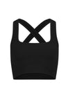 Move Criss Cross Crop - Black