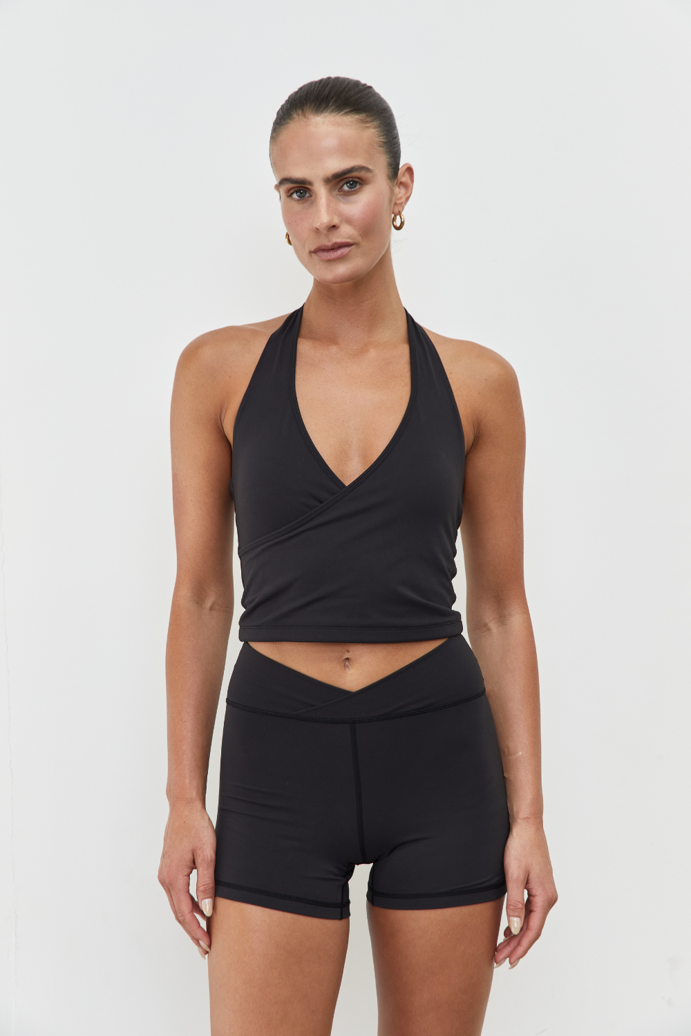 Wrap Halter - Black