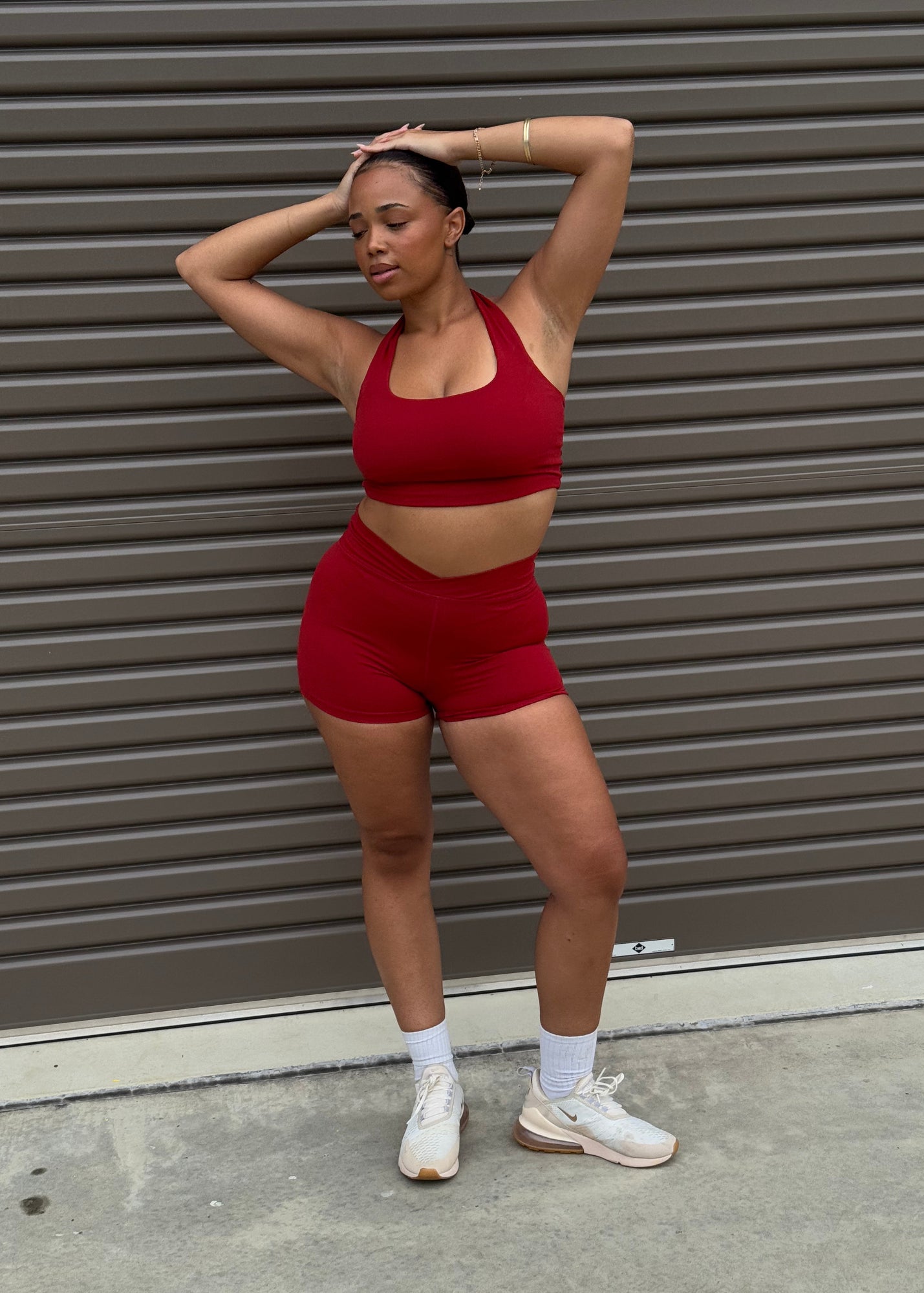 COCONUT & BLISS x PK Wrap Short - Cherry