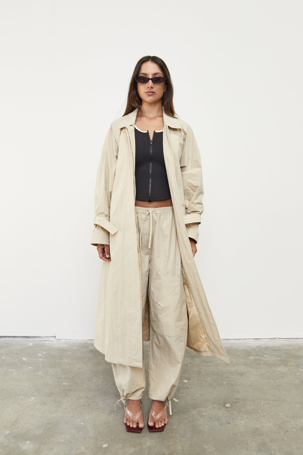 Sport Trench - Bone