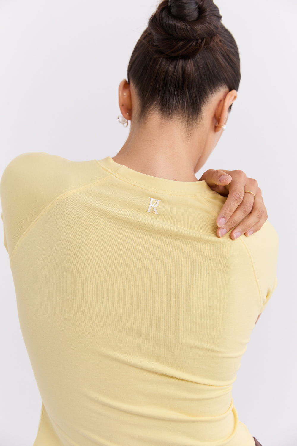 Cropped Baby T-shirt - Butter