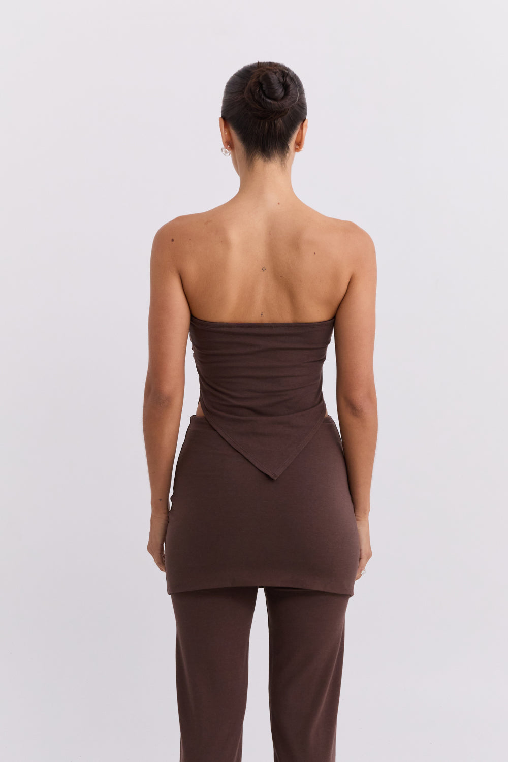 Bandana Top - Dark Brown