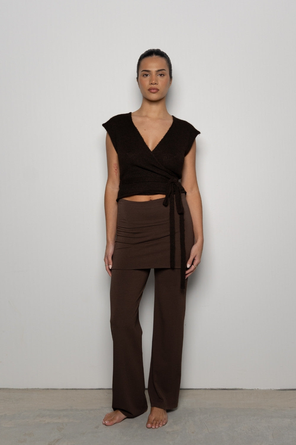 Pantskirt - Dark Brown