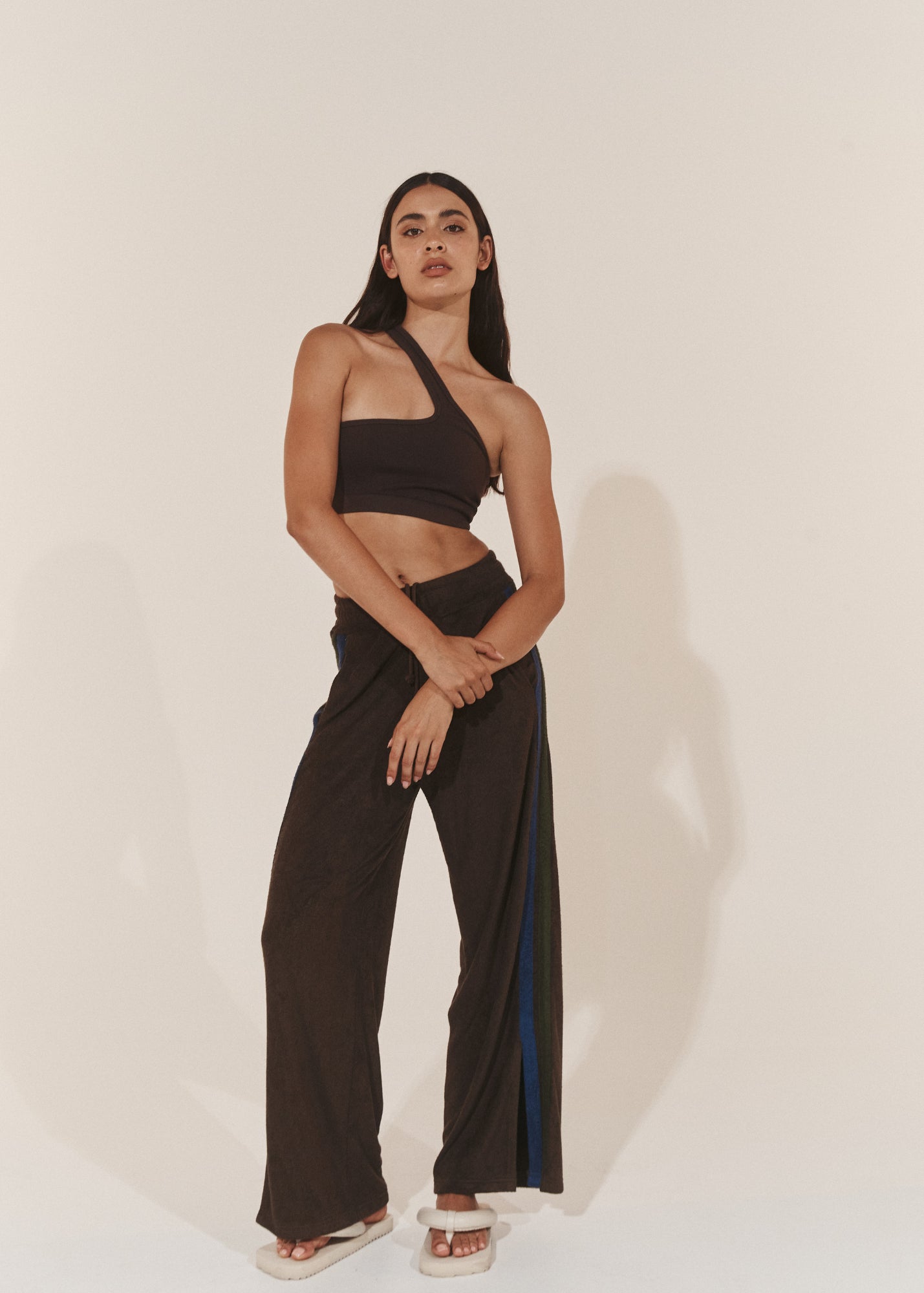 Lounge Pants - Odyssey Terry Towelling Pant - Java Brown