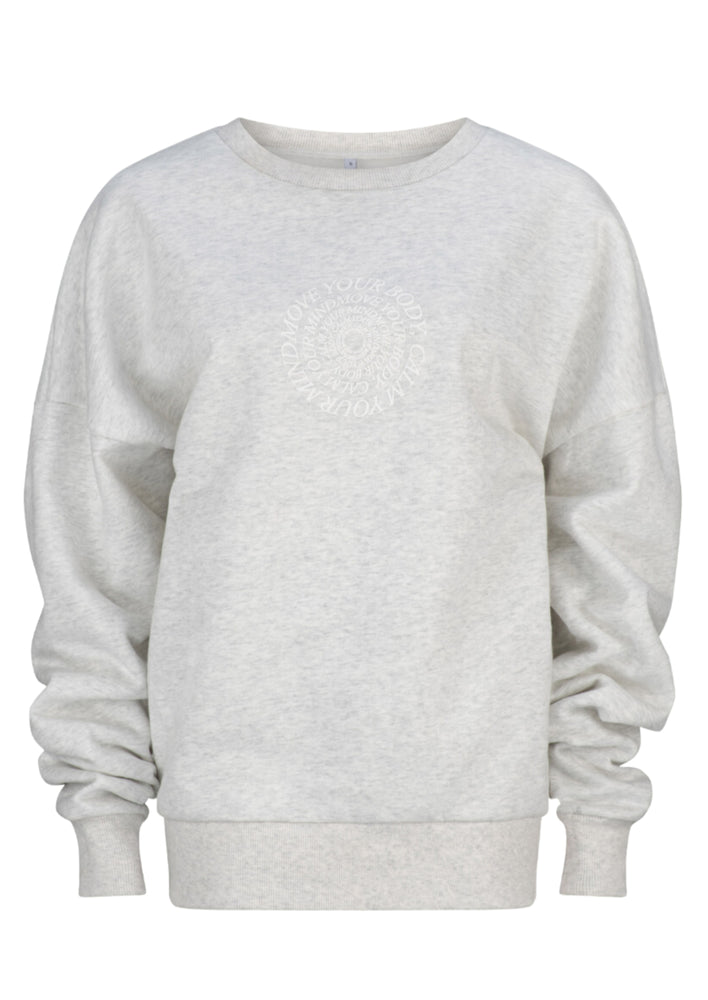 
                  
                    Load image into Gallery viewer, Crew Neck Sweaters - Move Your Body Crewneck
                  
                