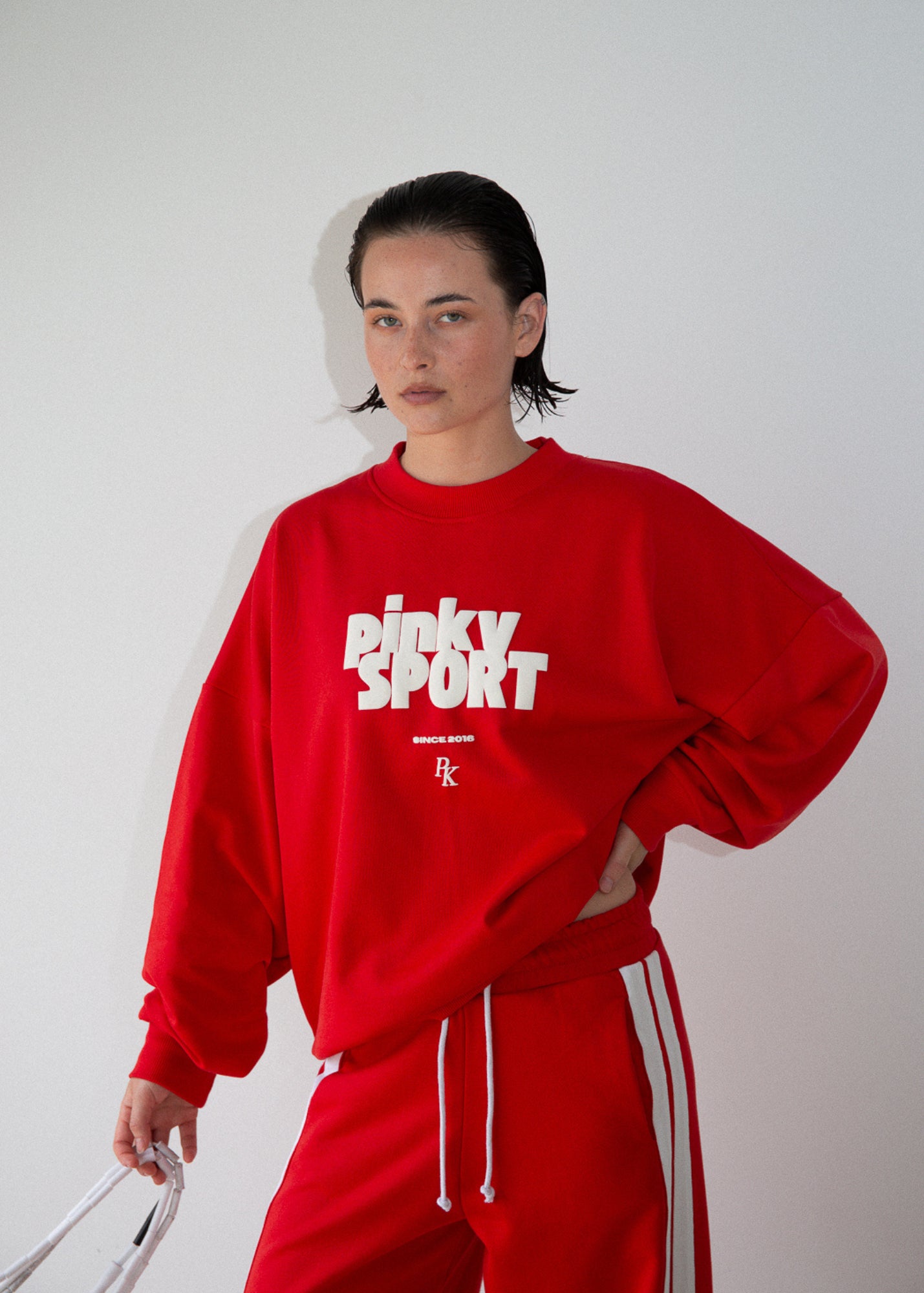 Sweatshirts - PK X ICONIC - Pinky SPORT Sweatshirt - Red