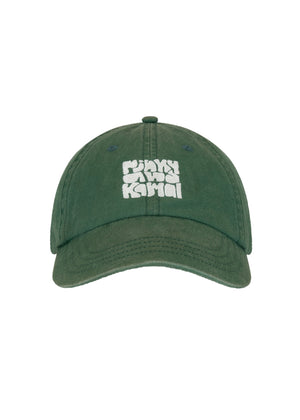 
                  
                    Load image into Gallery viewer, Hat - PK Bubble Logo Dad Cap - Forest/Cream
                  
                