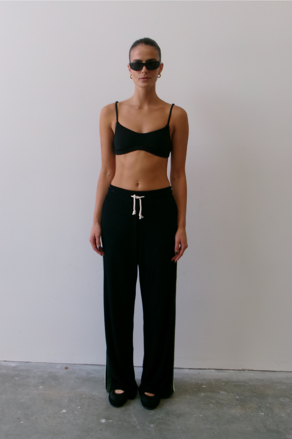 Odyssey Terry Towelling Pant - Black