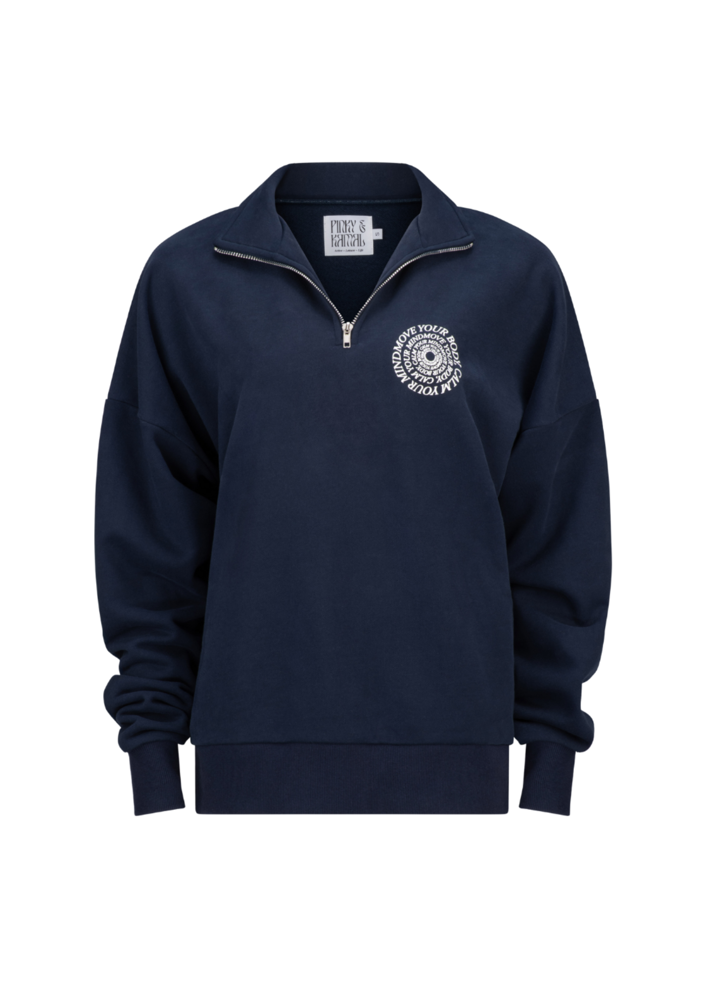 move your body 1/4 zip sweatshirt - Navy