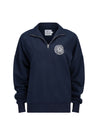 Sweatshirts - Move Your Body 1/4 Zip Sweatshirt - Navy