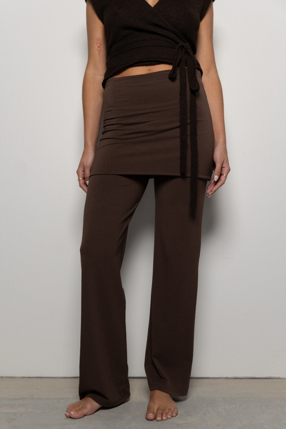 Pantskirt - Dark Brown